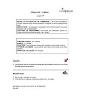 Leçon 7: Je peux faire des choses étonnantes avec mes jambes