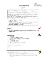 Leçon 12:Je peux coudre avec mes mains