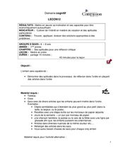 L12 Mettre en ordre