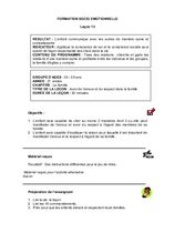 L13 Avoir de l'amour et du respect dans la famille