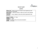 L15 Les sources d'eaux et les sources de polution