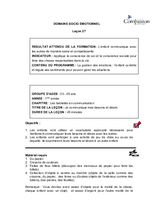 L27 Je communique mes besoins