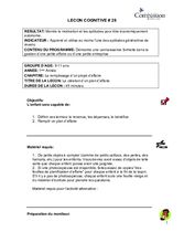 L28 La création d'un projet d'affaire CO 9-11 Yr1