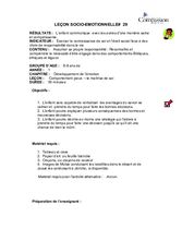 L29 Comportement pieux, la maîtrise de soi