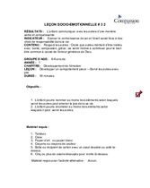 L32 Développer un comportement pieux