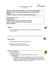 L33 Journée de jeu d'une aventure de nutrition