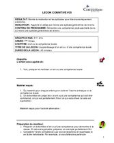 L34 Apprendre un art ou une compétence  local CO 9-11 Yr1