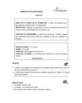 L40 La modulation des émotions à travers le dialogue intérieur