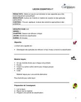 L7 Activité de classification