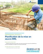 Planifier la mise en œuvre de la MRL 