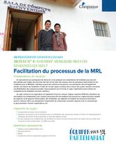 Comment mobilisons-nous la MRL ? Compétences de facilitation 