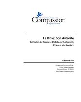 La Bible_ Son Autorité