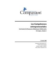 Les Compétences entrepreneuriales