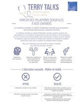 Terry Talks: Parler des Relations Sexuelles à nos Enfants (Infographie)