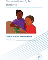 Mathématiques Niveau 3 trimestre 1, Guide de l'appenant