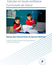Calculer en toute confiance aperçu du Bureau National
